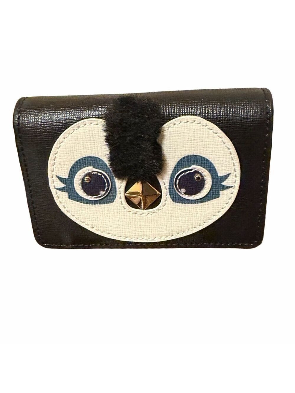 Furla Leather Wallet - Limited Edition Penguin Design